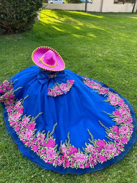 Vestido Mexicano Una Pieza